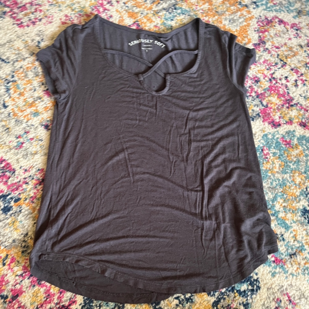 Seriously Soft Criss Cross Shirt